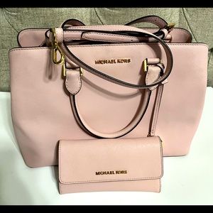Michael Kors purse and wallet